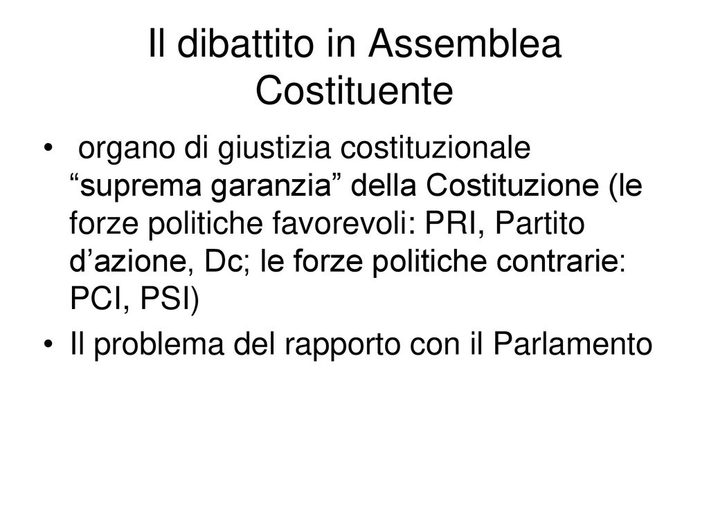 La Corte Costituzionale Ppt Scaricare